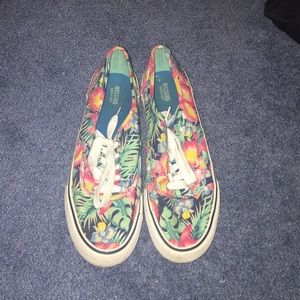 floral sneakers